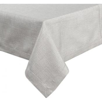 Premium Tischdecke 145 x 300 cm Silber