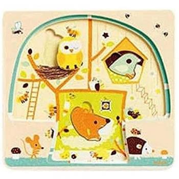 Puzzle 3 niveaux en bois