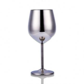 Verre à pied antichute en acier