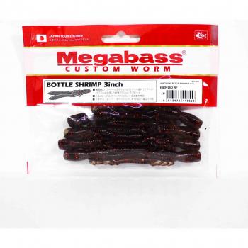 Ebimiso 8553 Megabass Shrimp Lure, 3‑Inch, Red
