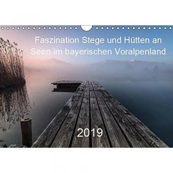 Faszination Stege und Hütten an Seen im bayerischen Voralpenland