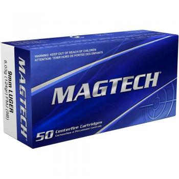 9mm Luger FMJ 124grs Magtech 50 St