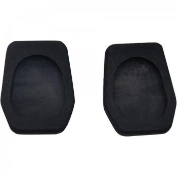 2Pcs Black Rubber Pedal Covers for Ford Transit MK6 MK7