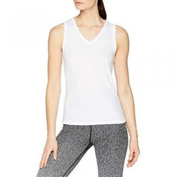 ODLO BL Top V-Neck Singlet Active F-Dry Light for Women, White, XS