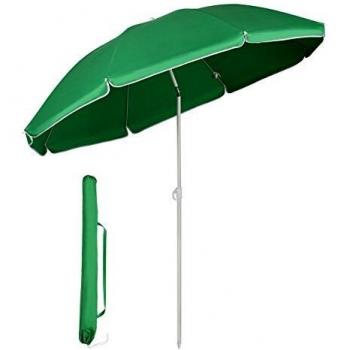 Sekey® Parasol Vert Rond de 160 cm – Protection solaire UV20+