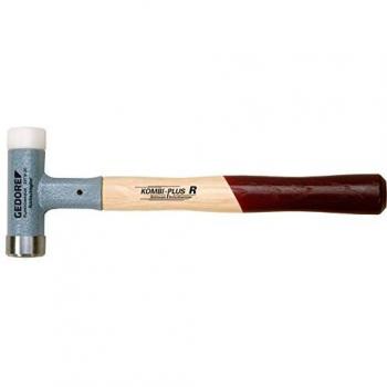 Marteau Kombi-Plus R Gedore avec manche en bois de hickory, Ø 35 mm, anti-rebond
