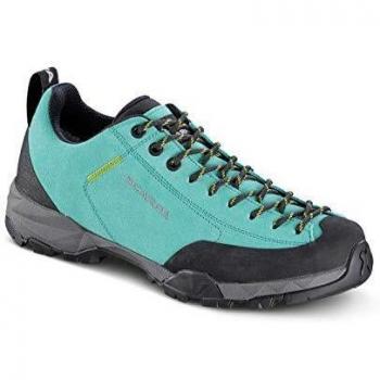 Scarpa Mojito Trail WMN, Chaussures de Randonnée Basses Femme, Vert/Bleu