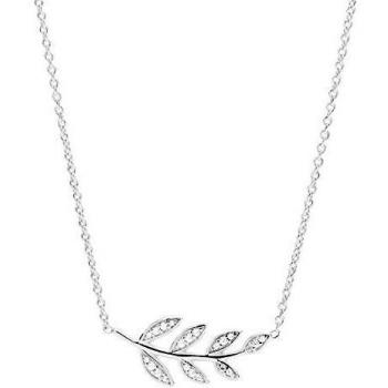 Collar de Plata Fossil para Mujeres