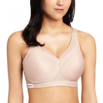 Glamorise Plus 34DD Tan Sports Bra (Seamless)
