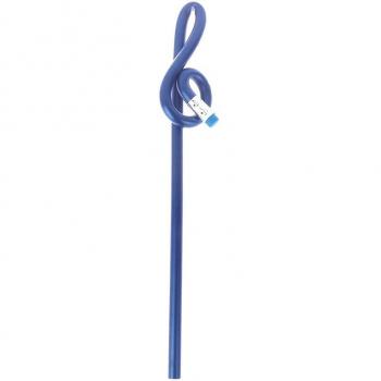 Pencil with Musical Note Design