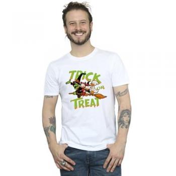 Polo Truco y Trato en Blanco con Diseño de DuckTales