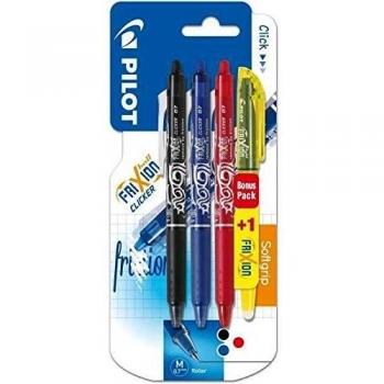 Ricarica set 3x PILOT Mine FriXion BLS‑FR7‑B‑S3 nero