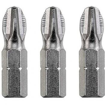KWB 121003 PH‑Kreuzschlitz‑Bits (Stahl) – 3er Pack