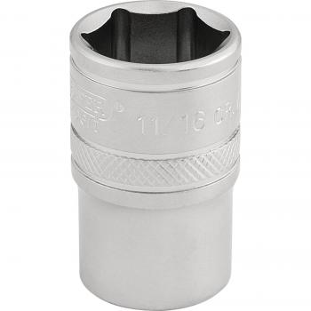 Draper Expert 1/2 Square Drive 6 Point Imperial Socket (11/16)