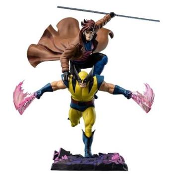 Deluxe 1:10 Gambit & Wolverine Collection by Iron Studios
