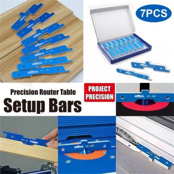 Aluminum Alloy Router Setup Bars