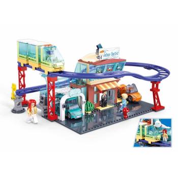 Nueva Tienda de Autobuses Sluban 373: Construcción Metropolis 4S