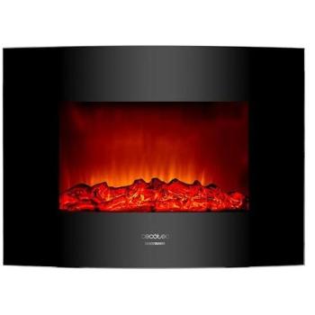 Ready Warm 2210 de Cecotec: Chimenea eléctrica de 22” con panel curvo y mando a distancia