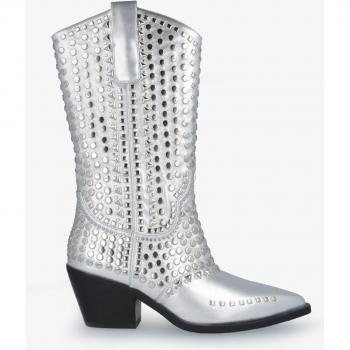 Botas cowboy mujer Noa Harmon plata