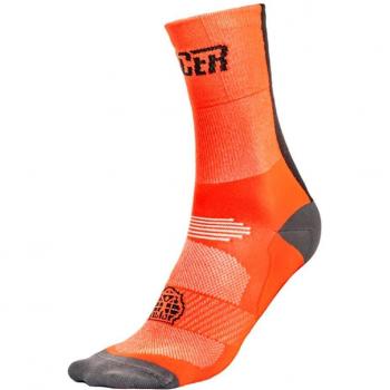 Calze Fluo Arancioni Bioracer