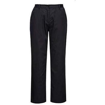 Portwest Rachel Ladies Chefs Trousers, C071BKRS Black