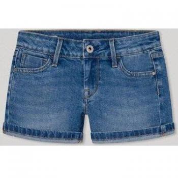 Pepe Jeans Slim Fit Mädchen Jeansshorts Blau 14Y
