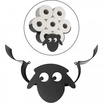 7 Roll Capacity Wall-Mounted Toilet Paper Holder