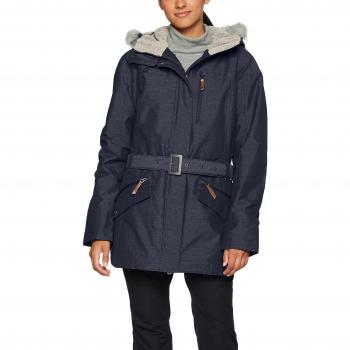 Chaqueta Impermeable Columbia para Mujer, Carson Pass II, Talla M, Azul