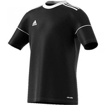 Adidas Junior Squadra 17 Y Boy's Football Shirt Zwart-Wit
