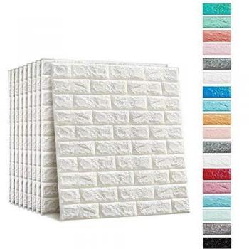Papel de Pared 3D Ladrillo Extraíble Soontrans