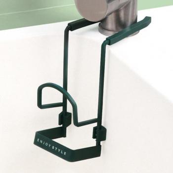 Porte-douche en métal pratique pour robinet