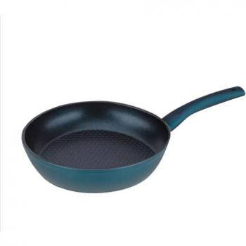 Michelino Schmorpfanne Schmorpfanne Ø 24 Nora, Aluminium (Stück, 1-tlg., 1 Bratpfanne), Hochrandpfanne Bratpfanne inkl. Pfannenschutz