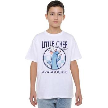 Little Chef Remy Kids’ T‑Shirt – Disney (White, 7‑8 Years)