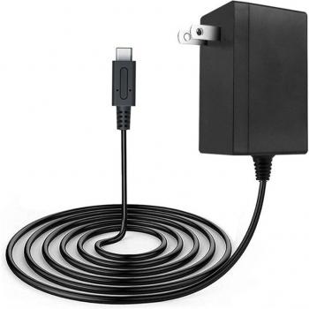 Nintendo Switch Wall Adapter with USB Type C Charging
