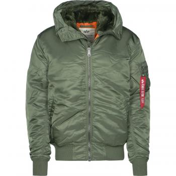 ALPHA INDUSTRIES Herren 158104-1-l Bomberjacke, Grün (Sage/Green 1), Large