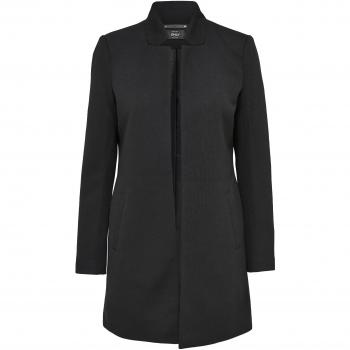 ONLY Onlsoho Light Melange Coatigan Cc Otw-Abrigo Mujer Schwarz (Negro)
