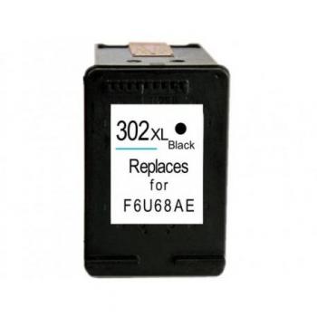 Cartucho de tinta negro XL HP 302 (F6U68AE)