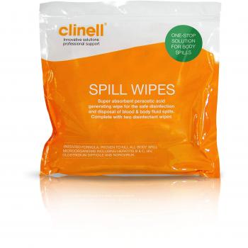 Clinell Spill Wipe For Blood/Body Fluids Spills Single Pack