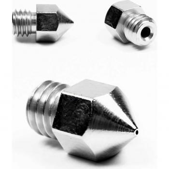 Ugello MK8 0,8 mm Micro‑Swiss – Copertura Inox