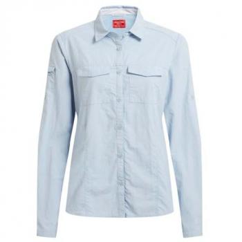 NosiLife Adventure Long Sleeved Shirt Frau – Craghoppers – Blau, Größe 14