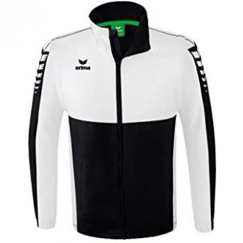 Imperméable Six Wings Erima Veste Noir et Blanc L Hommes