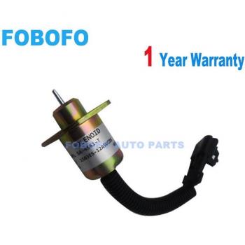 Valve d’arrêt carburant 12 V/24 V SA‑4561‑T, modèle Kubota V1505 et D1505