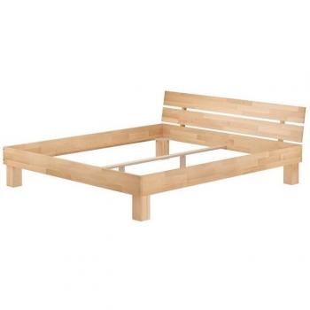 ERST-HOLZ Einzelbett Buche geölt 180 x 220