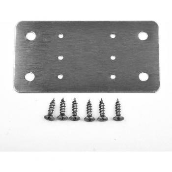 Stainless Steel Hinge Repair Kit – 1/4/10 Pack for Furniture, Cabinets, and Tables