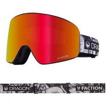 Lumalens Dragon PXV Faction Occhiali Snow Edition Rosso/Rosa