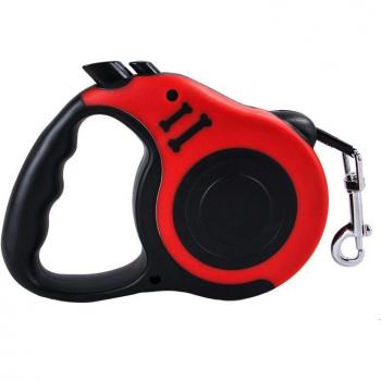 Correa de paseo retráctil para mascotas, nailon 3M/5M