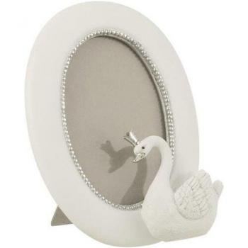Marco decorativo cisne de resina