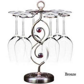 Ruby Cork Container and Wine Stand