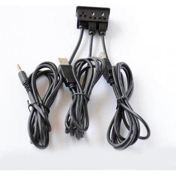 Autocord 2020 mm – Chargeur Double Port (USB + 3,5 mm)