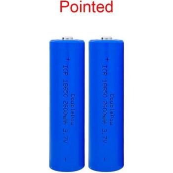 Doublepow 18650 3,7V Lithium Akku für Taschenlampen